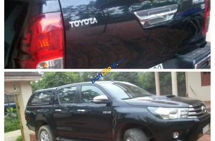 Toyota Hilux Lx 2016 - Bán Toyota Hilux Lx sản xuất 2016, màu đen xe gia đình