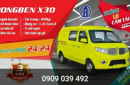 Cửu Long A315 2018 - Bán xe Van tải 499kg, chạy 24/24 không lo cấm tải, cấm đường bán chạy nhất hiện nay