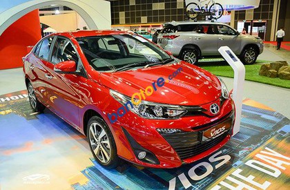 Toyota Vios E 2018 - Bán Toyota Vios E sản xuất 2018, màu đỏ, giá tốt