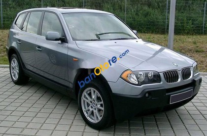 BMW X3 2007 - Bán xe BMW X3 năm sản xuất 2007, màu bạc, xe nhập  