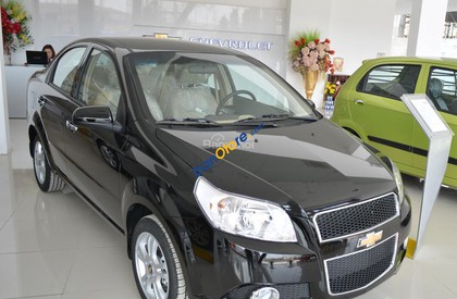 Chevrolet Aveo 1.4LT 2016 - Bán Chevrolet Aveo 1.4LT năm sản xuất 2016, màu đen