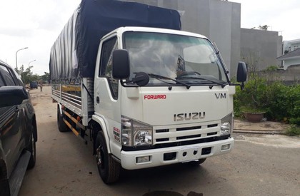 Xe tải 1,5 tấn - dưới 2,5 tấn 2018 - Bán xe tải Isuzu 1T9 thùng dài 6m2 vào thành phố, trả góp 90% giá trị xe