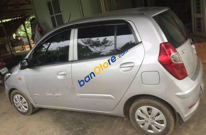 Hyundai i10   1.1   2013 - Bán xe Hyundai i10 1.1 sản xuất 2013, màu bạc