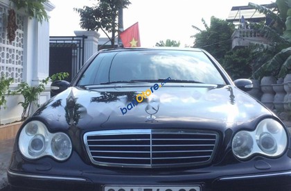 Mercedes-Benz C class C240 2005 - Cần bán xe Mercedes C240 sản xuất năm 2005, màu đen