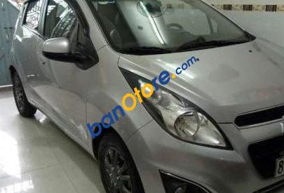 Chevrolet Spark   LT 2014 - Cần bán xe Chevrolet Spark LT sản xuất 2014, màu bạc