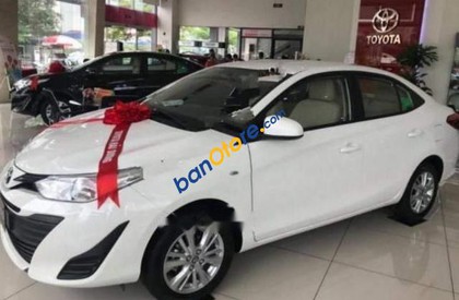 Toyota Vios   1.5E MT  2018 - Cần bán xe Toyota Vios 1.5E MT sản xuất 2018, màu trắng