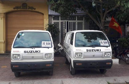 Suzuki Super Carry Van 2015 - Bán xe Suzuki Blind Van cũ 2015 giá rẻ Hải Phòng 0936779976