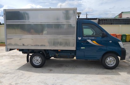 Thaco TOWNER   990 2021 - Bán xe thùng kín 900kg, thùng dài 2m6, trả góp lãi suất thấp