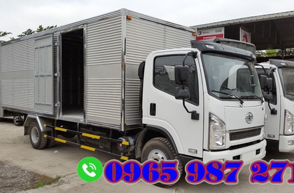 Howo La Dalat 2019 - Bán FAW xe tải thùng sản xuất 2019, màu trắng, nhập khẩu nguyên chiếc giá cạnh tranh