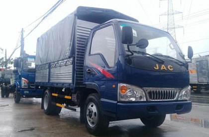 Xe tải 1,5 tấn - dưới 2,5 tấn 2019 - Bán xe tải Jac 2T4 ga cơ mới 100%, hỗ trợ vay ngân hàng 80% giá trị xe