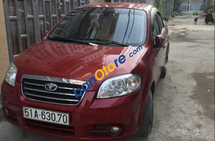 Daewoo Gentra   2010 - Bán Daewoo Gentra sản xuất năm 2010, màu đỏ, giá 195tr