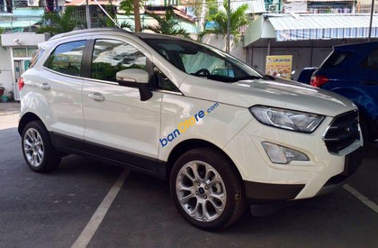 Ford EcoSport   2019 - Cần bán xe Ford EcoSport sản xuất năm 2019, màu trắng, nhập khẩu, giá chỉ 648 triệu