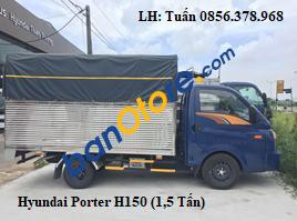 Hyundai Porter H150 2019 - Bán ô tô Hyundai Porter H150 sản xuất 2019, màu xanh lam, 366 triệu
