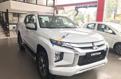 Mitsubishi Triton  AT Mivec 2019 - Bán Mitsubishi Triton AT Mivec đời 2020, màu trắng, xe nhập khẩu  