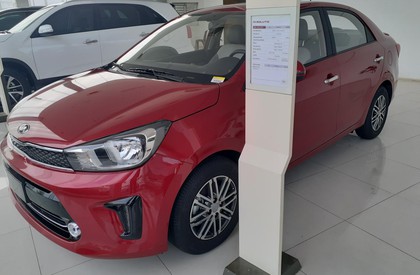 Kia MK3 MT 2020 - Bán ô tô Kia Soluto MT 2020, màu đỏ