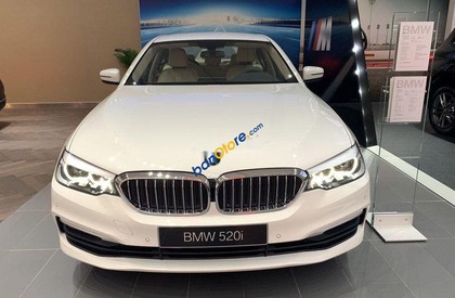 BMW 5 Series 520i 2018 - Bán ô tô BMW 5 Series 520i đời 2018, màu trắng, nhập khẩu nguyên chiếc