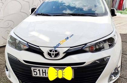 Toyota Vios   2019 - Bán Toyota Vios sản xuất 2019, màu trắng chính chủ giá cạnh tranh