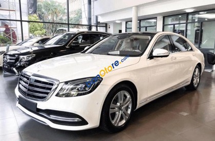 Mercedes-Benz S class S 450L 2020 - Dòng S-Class: Mercedes S 450L năm sản xuất 2020, màu trắng, giá bán tốt