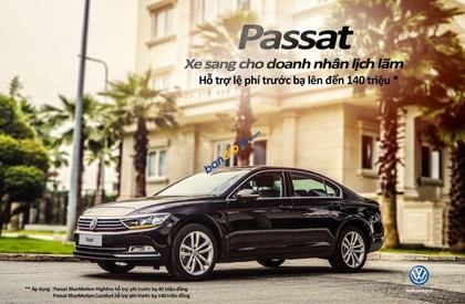 Volkswagen Passat 2018 - Volkswagen Phú Mỹ tưng bừng khai chương tháng 12 này khuyến mại duy nhất dành riêng cho quý khách hàng