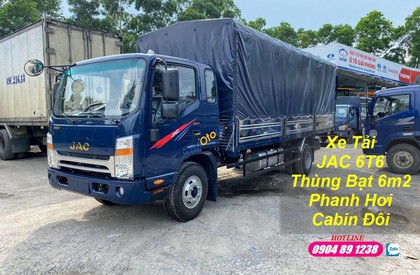 JAC N650 Plus 2022 - Xe tải 6t6 thùng 6m2