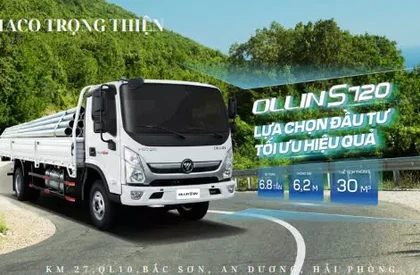 Thaco OLLIN 2024 - Bán xe tải Thaco 7 tấn giá rẻ tại Hải Phòng