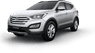 Hyundai Santa Fe 2015 - Bán ô tô Hyundai Santa Fe đời 2015, màu bạc