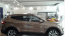Hyundai Santa Fe 2.2L  2015 - Cần bán Hyundai Santa Fe 2.2L 2015, màu nâu, ưu đãi tốt