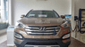 Hyundai Santa Fe 2.2L  2015 - Cần bán Hyundai Santa Fe 2.2L 2015, màu nâu, ưu đãi tốt