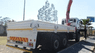Xe chuyên dùng Xe tải cẩu 2015 - Bán xe tải cẩu Man TGS 33.360 gắn cần cẩu 7 tấn,màu trắng,giá tốt