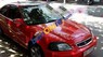 Honda Civic 2005 - Bán Honda Civic năm 2005, màu đỏ đã đi 75000 km, giá tốt