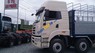 FAW FRR 2015 - Bán xe FAW 4 chân xe tải thùng đời 2015, màu trắng, nhập khẩu nguyên chiếc