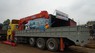 JAC X30 2016 - Bán xe tải cẩu tự hành 10 tấn
