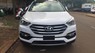 Hyundai Santa Fe   2017 - Cần bán Hyundai Santa Fe sản xuất 2017, màu trắng