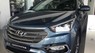 Hyundai Santa Fe 2.4AT 2016 - Hyundai Santafe Full option 2.4AT 2016, xanh đá, khuyến mãi 40 triệu; Hỗ trợ vay 80%