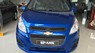 Chevrolet Spark 1.2LS 2017 - Cần bán Chevrolet Spark năm 2017, màu xanh lam, giá chỉ 339 triệu, trả góp 100%, liên hệ: Ms. Nga 09 386 33 586