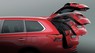 Mitsubishi Outlander 2017 - Bán xe Mitsubishi Outlander màu đỏ, 7 chỗ, có bán trả góp