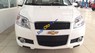 Chevrolet Aveo  LT 2016 - Chevrolet Aveo LT 2016 màu trắng, ưu đãi lớn trong tháng 12, hỗ trợ trả góp với lãi suất tốt nhất