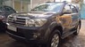 Toyota Fortuner 2.5G 2009 - Cần bán gấp Toyota Fortuner 2.5G 2009, màu xám bảo dưỡng tại hãng