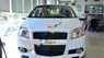 Chevrolet Aveo LT 2017 - Bán xe Chevrolet Aveo LT năm 2017, màu trắng