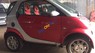 Smart Fortwo 2003 - Bán xe cũ Mercedes Smart Fortwo màu đỏ, 2 cửa 2 chỗ ngồi, đời năm 2003