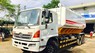 Hino FL 8JTSA 2017 - Xe Hino 3 chân 14 tấn thùng chở thức ăn gia súc 6,4m, Hino FL8JTSA