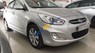 Hyundai Accent  1.4 AT  2015 - Cần bán lại xe Hyundai Accent 1.4 AT sản xuất năm 2015, màu bạc số tự động, giá tốt