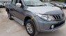 Mitsubishi Triton 2.4 GLX 4x2 MT 2017 - Bán xe Mitsubishi Triton 2.4 GLX 4x2 MT năm sản xuất 2017, màu xám, nhập khẩu