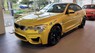 BMW M4   2017 - Bán BMW M4 năm 2017, màu vàng, xe nhập