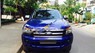 Ford Ranger XLS 4x2MT 2015 - Bán Ford Ranger XLS 4x2MT năm 2015, màu xanh lam, biển số TP. HCM