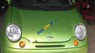 Daewoo Matiz 2004 - Bán xe cũ Matiz đời 2004, 1 đời chủ, màu xanh cốm, còn zin 90%