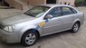 Daewoo Lacetti 2009 - Bán xe cũ Daewoo Lacetti đời 2009, màu bạc  