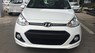 Hyundai Grand i10 Sedan 2017 - Bán xe Hyundai Grand i10 1.2MT Sedan nhập khẩu sản xuất 2017 màu trắng, giá tốt nhất thị trường - LH: 090.467.5566