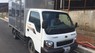 Thaco Kia 2017 - Bán xe tải Kia K190 thùng kín Inox màu trắng 1,9 tấn. Hỗ trợ trả góp 75%