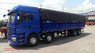 Xe tải Trên10tấn 2017 - Cần bán xe tải Shacman 4 chân nhập khẩu  2017, màu xanh lam